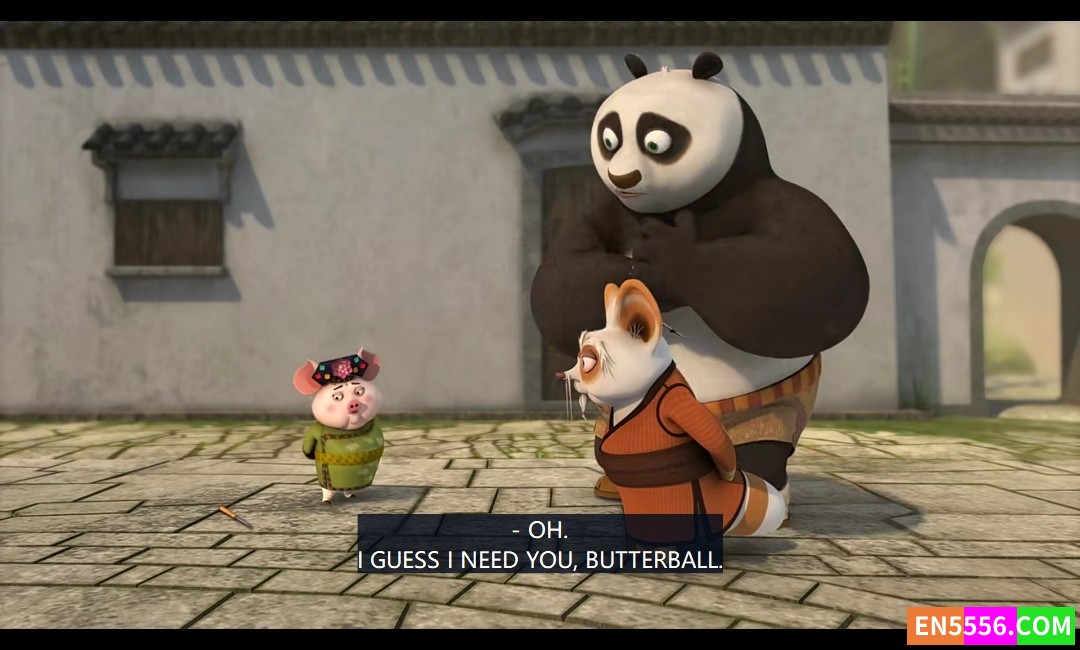 功夫熊猫：非凡传奇 第1-3季全 共80集 1080P 内置英文字幕1902 作者:英语小助手 帖子ID:275122 