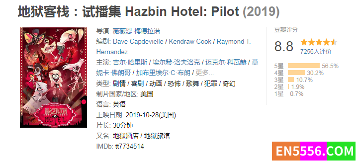 《地狱客栈Hazbin Hotel》中英字幕(1080p)4592 作者:q2_fXjQXb 帖子ID:275173 