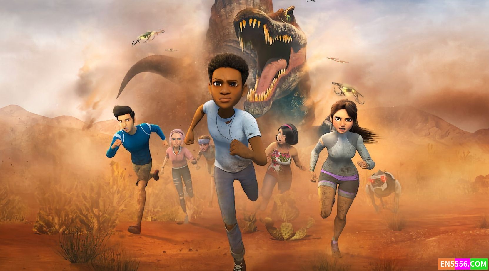 Jurassic World: Camp Cretaceous 侏罗纪世界：露营白垩纪 第4季全 第1-11集 1080P 内置英文/中文可选字幕1324 作者:英语小助手 帖子ID:275250 