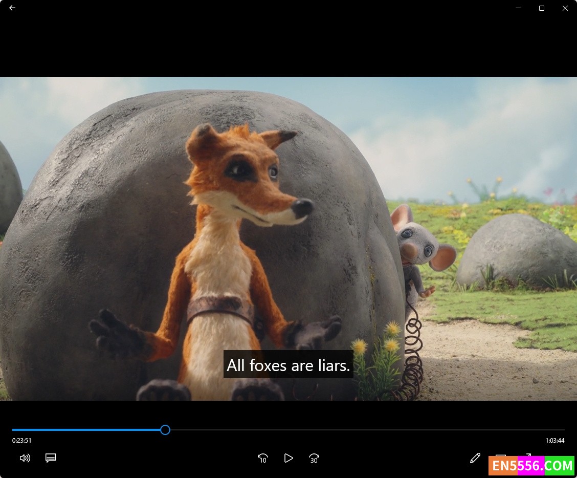 Even Mice Belong in Heaven 动画电影 1080p, mp4, srt外挂英文字幕3904 作者:英语小助手 帖子ID:275307 
