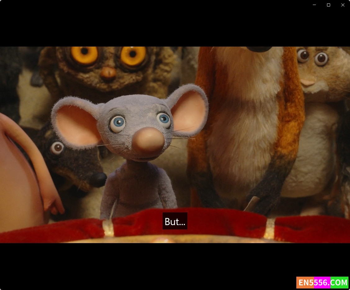 Even Mice Belong in Heaven 动画电影 1080p, mp4, srt外挂英文字幕621 作者:英语小助手 帖子ID:275307 