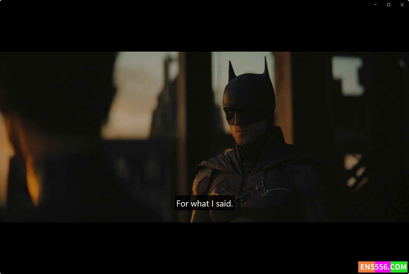 The Batman (2022) HBO Max 新蝙蝠侠  - 1080p, mp4, srt外挂英文字幕7636 作者:英语小助手 帖子ID:276097 