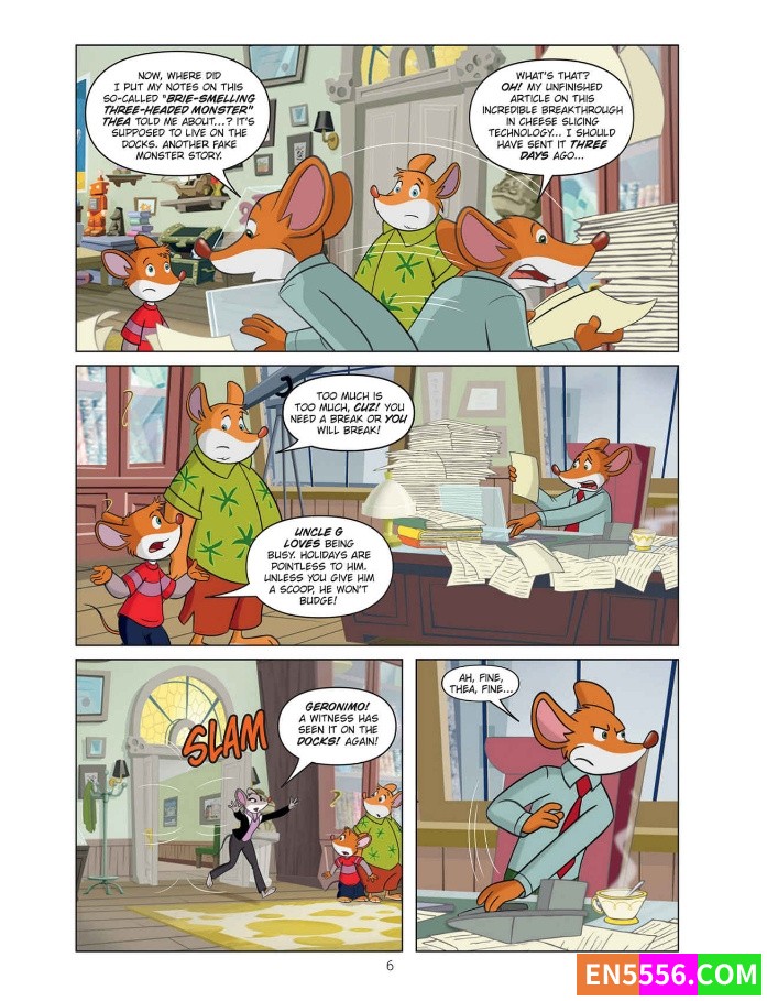 Geronimo Stilton Reporter Series 1-10 - Geronimo Stilton 老鼠记者 - 漫画cbr7384 作者:英语小助手 帖子ID:276182 