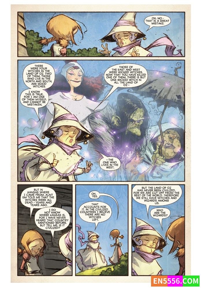 Oz - The Complete Collection - Wonderful Wizard-Marvelous Land 漫画cbr - (Marvel's Oz Comics Series)2171 作者:英语小助手 帖子ID:276186 