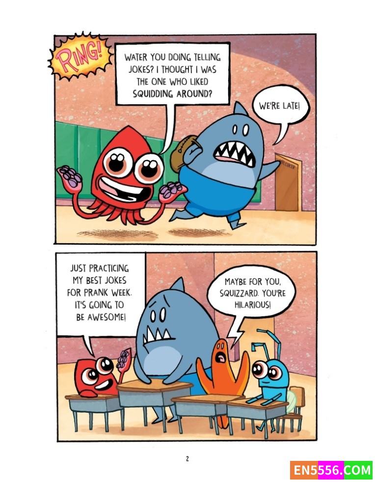 Squidding Around Series 1-3 - Kevin Sherry 电子书漫画cbr 英语初级章节书1869 作者:英语小助手 帖子ID:276191 