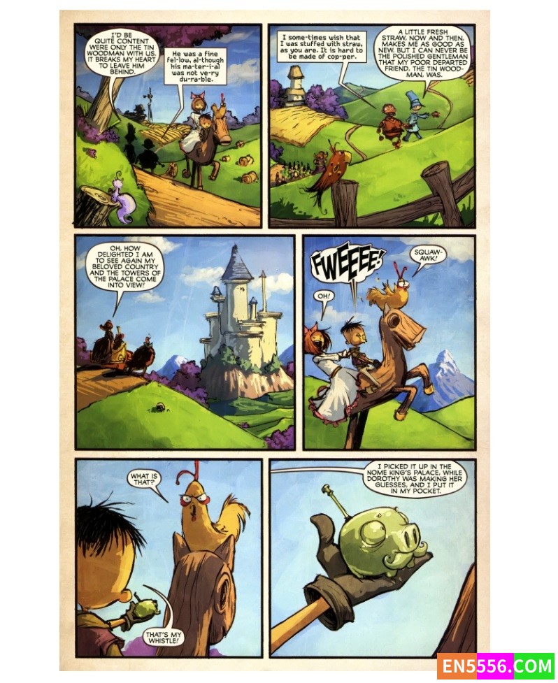 Oz - Road To Oz (2013)  (Marvel's Oz Comics Series) 漫画cbz (合集包括 Road To Oz 1-6)9207 作者:英语小助手 帖子ID:276211 