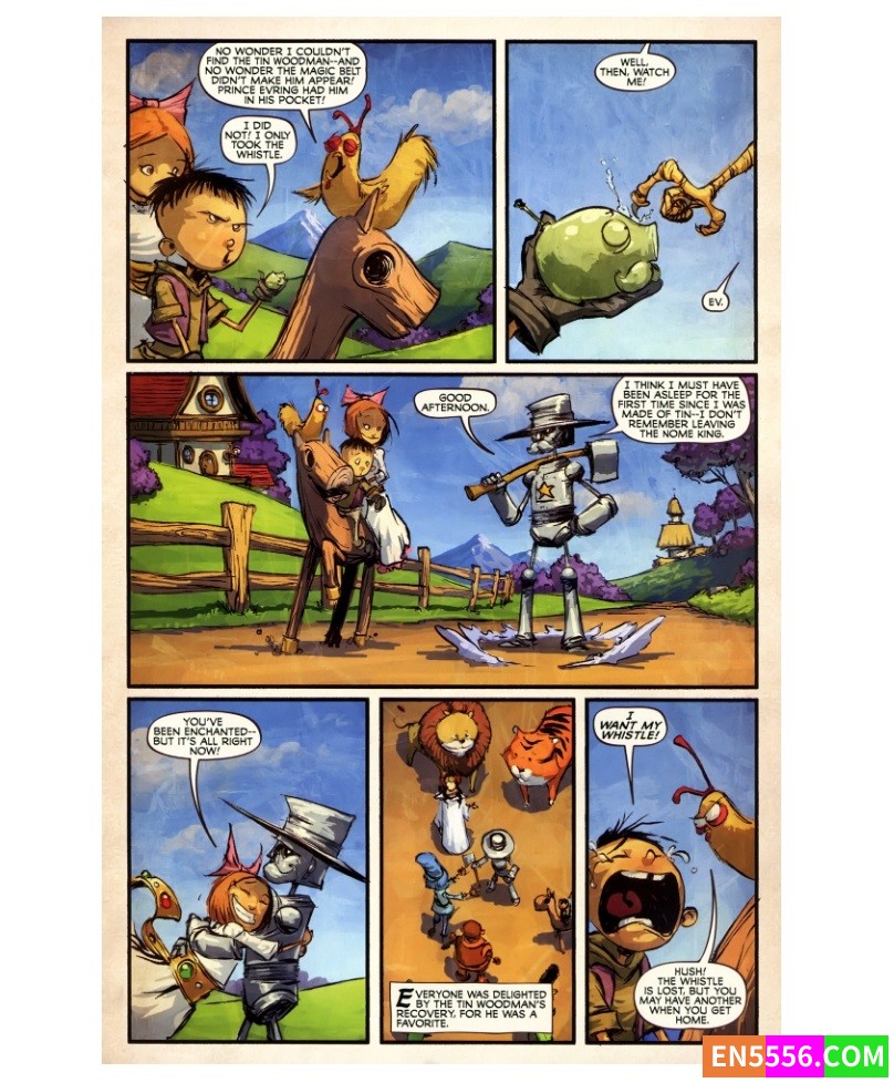 Oz - Road To Oz (2013)  (Marvel's Oz Comics Series) 漫画cbz (合集包括 Road To Oz 1-6)8751 作者:英语小助手 帖子ID:276211 