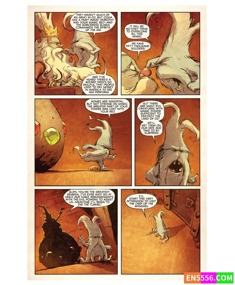 Oz - The Emerald City Of Oz (2014) (Marvel's Oz Comics Series) 漫画cbz (合集包括 The Emerald City Of Oz 1-5)7194 作者:英语小助手 帖子ID:276212 
