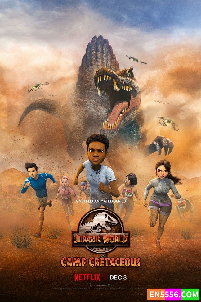 Jurassic World: Camp Cretaceous 侏罗纪世界：露营白垩纪 第1-4季 1080P 内置英文/中文可选字幕8004 作者:英语小助手 帖子ID:276365 