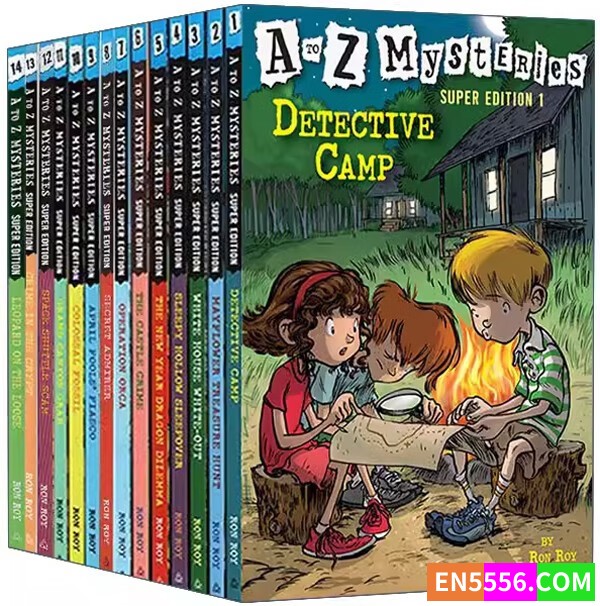 A to Z Mysteries Super Edition 14册电子书+12册音频mp37064 作者:英语小助手 帖子ID:276426 