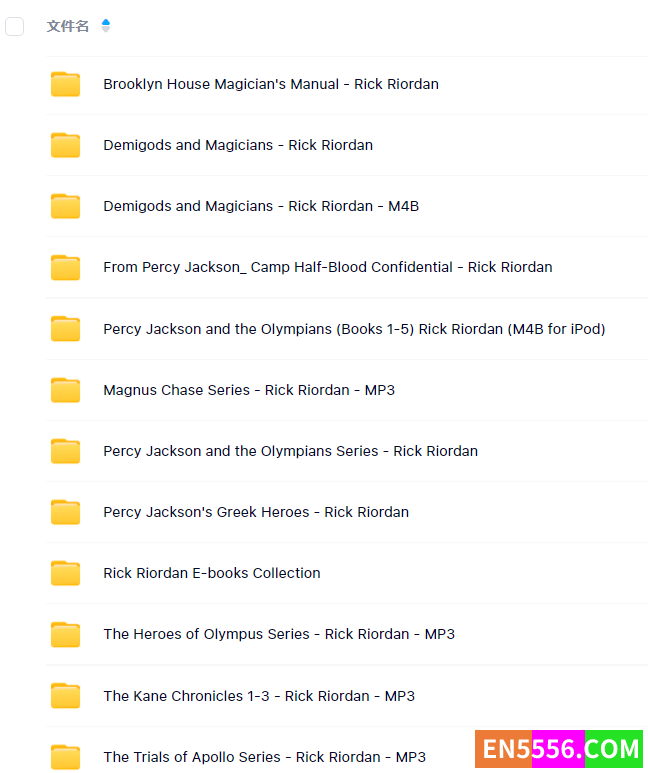 Percy Jackson - Rick Riordan 波西·杰克逊 全系列有声书+电子书 合集 - Rick Riordan Colleciton 雷克·莱尔顿5793 作者:英语小助手 帖子ID:276539 