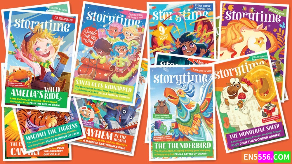 Storytime 杂志 2015-2023年 9年合辑 英语儿童故事杂志 True PDF2322 作者:英语小助手 帖子ID:276541 