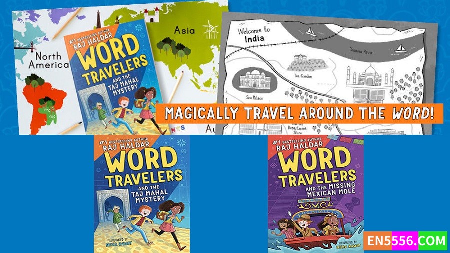 Word Travelers Series 1-2 - Raj Haldar 电子书mobi+epub7095 作者:英语小助手 帖子ID:276617 