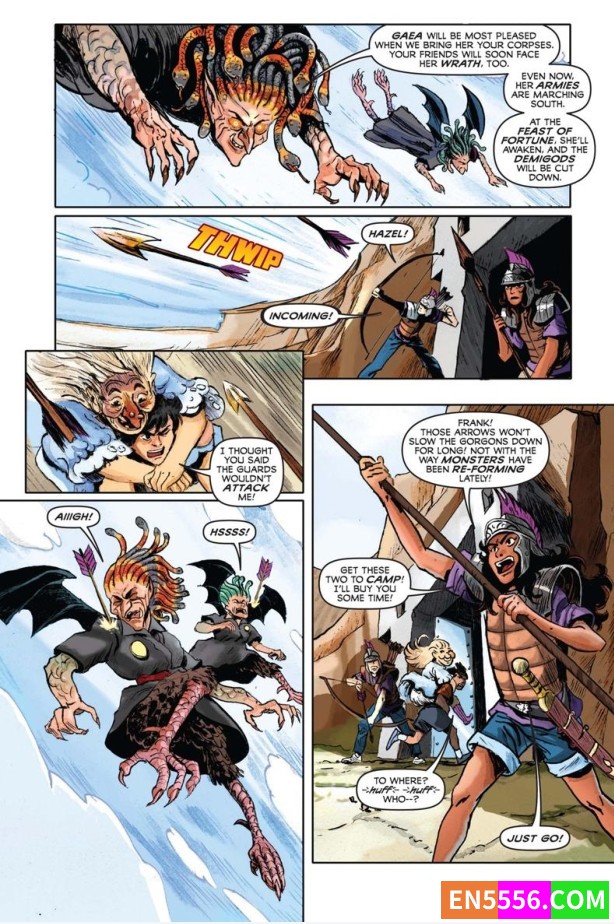 The Heroes of Olympus - The Graphic Novel  1-2 - Rick Riordan 漫画pdf8165 作者:英语小助手 帖子ID:276735 