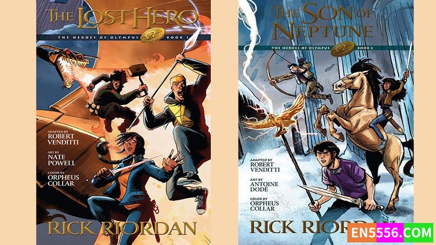 The Heroes of Olympus - The Graphic Novel  1-2 - Rick Riordan 漫画pdf6487 作者:英语小助手 帖子ID:276735 