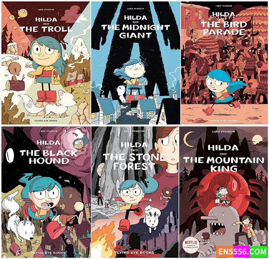 Hilda Series 1-6 - Luke Pearson 电子漫画 cbr3715 作者:英语小助手 帖子ID:276818 