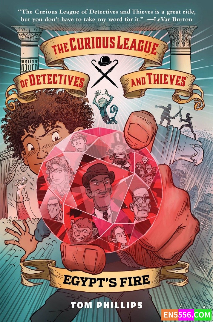 The Curious League of Detectives and Thieves Series - Tom Phillips 电子书mobi+epub3788 作者:英语小助手 帖子ID:276840 