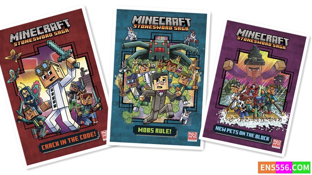 Minecraft Stonesword Saga Series 1-3 - Nick Eliopulos 电子书mobi+epub5406 作者:英语小助手 帖子ID:277155 