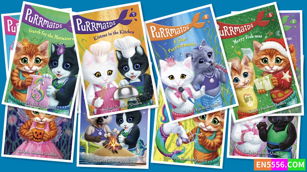 Purrmaids Series 1-11 - Sudipta Bardhan-Quallen 电子书mobi+epub6430 作者:英语小助手 帖子ID:277251 