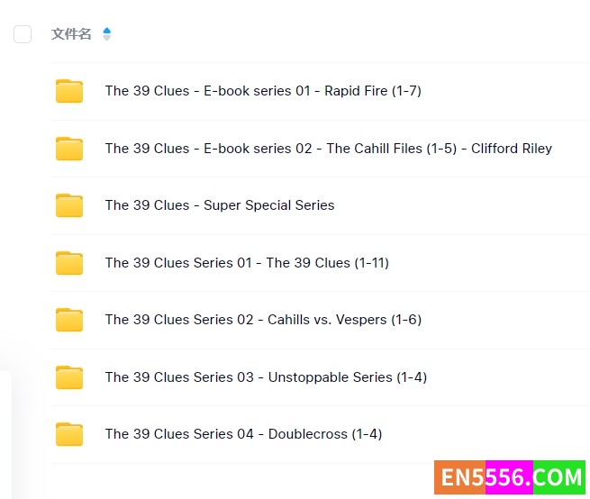 39 Clues Series - Series 1-4  有声书音频MP3+电子书  ​​​2112 作者:英语小助手 帖子ID:277273 