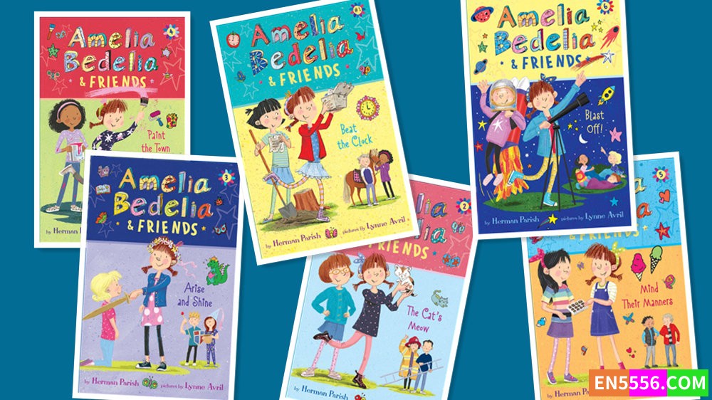 糊涂女佣和朋友们 Amelia Bedelia &amp; Friends 全6册 电子书azw3+epub4854 作者:英语小助手 帖子ID:277326 