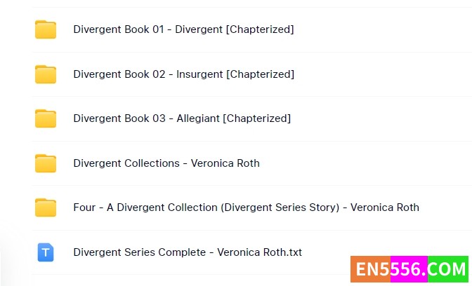 分歧者系列 Divergent Series 4册 电子书mobi+epub+音频m4b6303 作者:英语小助手 帖子ID:277513 