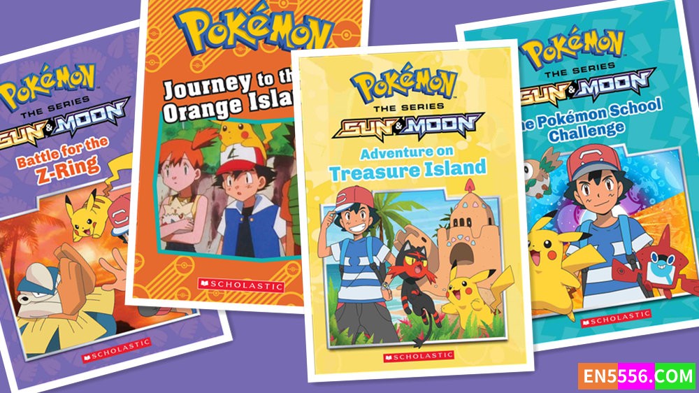 Pokemon Alola Chapter Book Collection - Jeanette Lane 4本电子书epub+mobi6721 作者:英语小助手 帖子ID:277655 