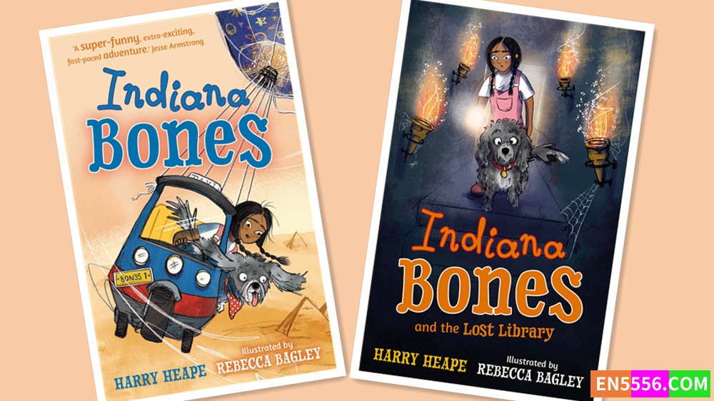 Indiana Bones Series 1-2 - Harry Heape 电子书 亚马逊编辑推荐最佳童书: 6-8岁1777 作者:英语小助手 帖子ID:277805 