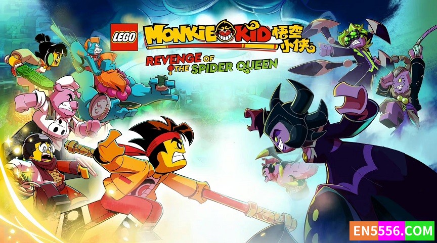 Lego Monkie Kid: Revenge of the Spider Queen 乐高悟空小侠 1080p, mp4, srt外挂英文字幕1356 作者:英语小助手 帖子ID:278065 