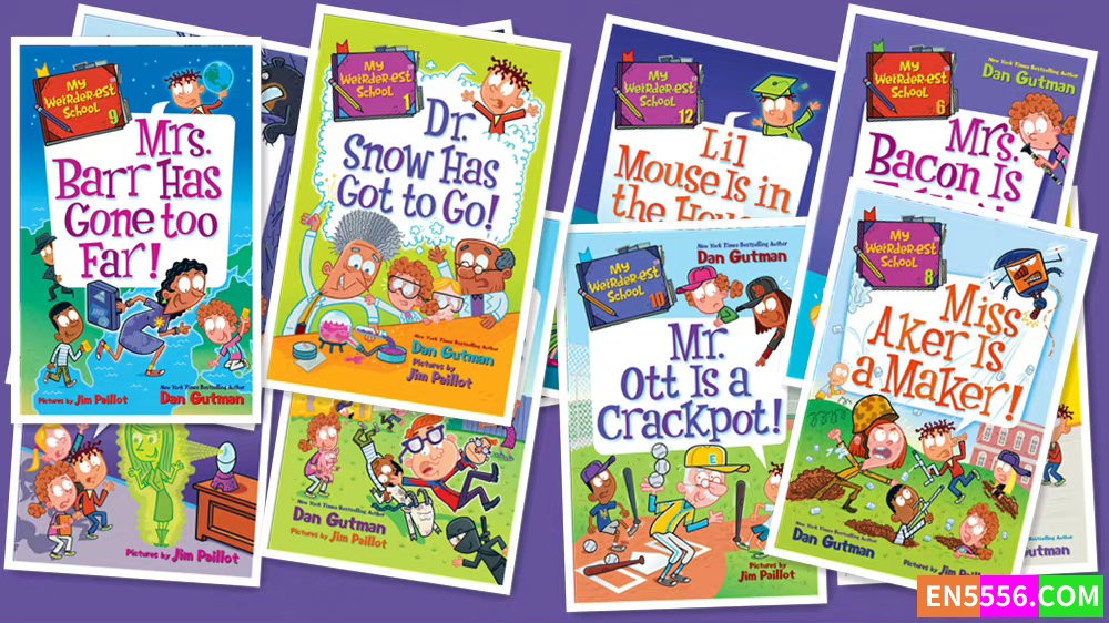 My Weirder-est School Series 1-12 - Dan Gutman 电子书mobi+epub6632 作者:英语小助手 帖子ID:278162 