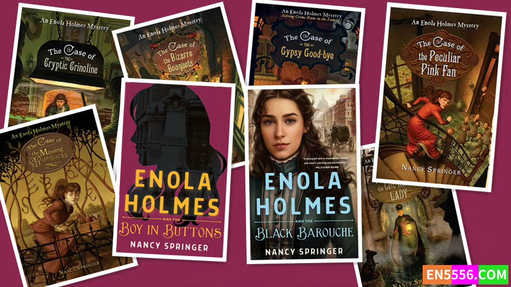 Enola Holmes Series 1-8 - Nancy Springer 有声书音频+电子书6301 作者:英语小助手 帖子ID:278209 