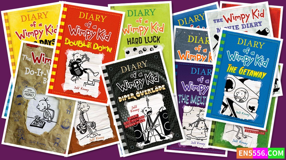 Diary of a Wimpy Kid Series 1-17+3 - Jeff Kinney 电子书 小屁孩日记310 作者:英语小助手 帖子ID:278223 