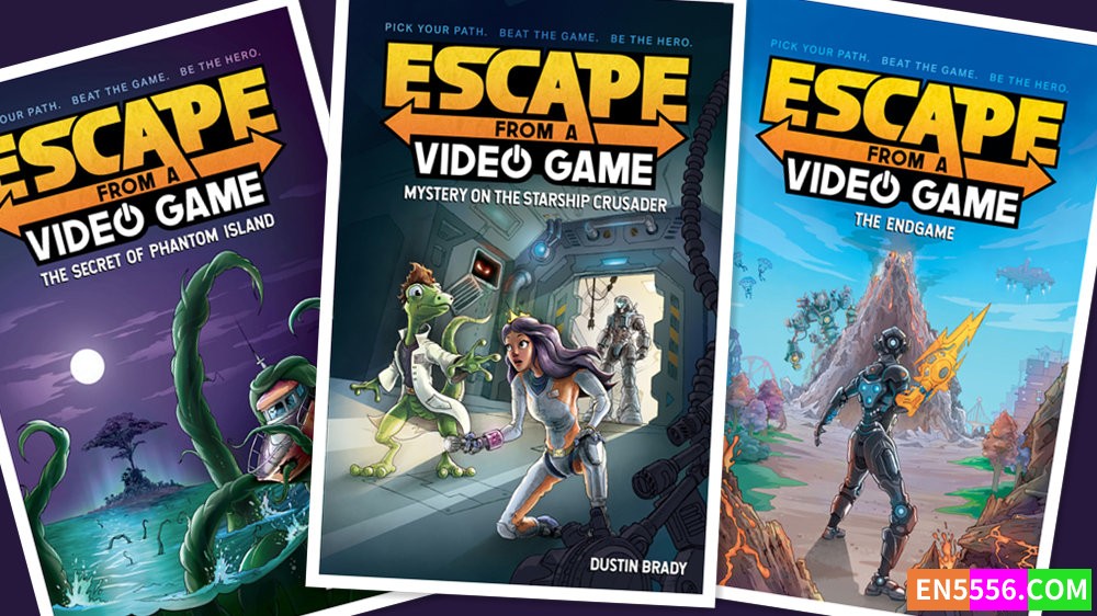 Escape from a Video Game Series 1-3 - Dustin Brady 电子书mobi+epub2884 作者:英语小助手 帖子ID:278227 