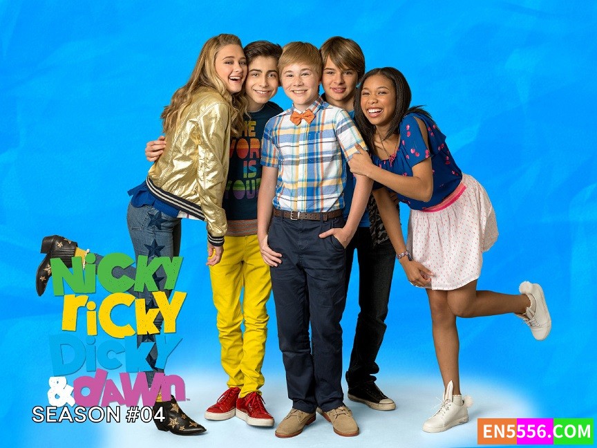 Nicky, Ricky, Dicky &amp; Dawn 家有四宝 第1/2/3/4季全 共83集 1080P 内置英文字幕5213 作者:英语小助手 帖子ID:278350 