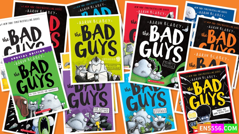 The Bad Guys Series 1-16 - Aaron Blabey 电子书 (缺12)8819 作者:英语小助手 帖子ID:278370 