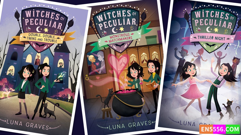 Witches of Peculiar Series 1-3 - Luna Graves 电子书mobi+epub7700 作者:英语小助手 帖子ID:278513 