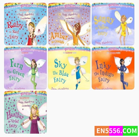 The Rainbow Magic Fairies Series 1-7 - Daisy Meadows 有声书音频 mp3 + 电子书3778 作者:英语小助手 帖子ID:278520 