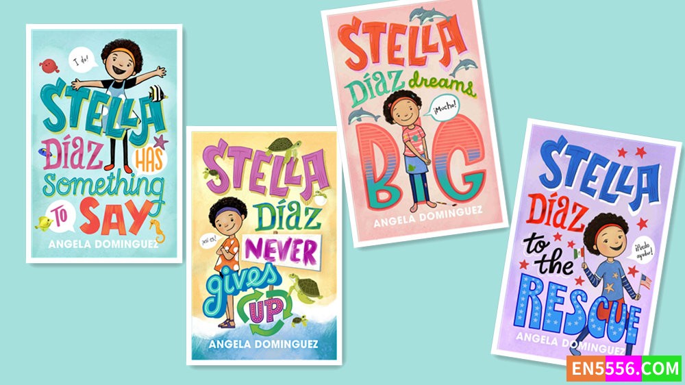 Stella Diaz Series 1-4 - Angela Dominguez 电子书mobi+epub - Amazon Teachers' pick 亚马逊教师选择最佳童书1322 作者:英语小助手 帖子ID:278620 