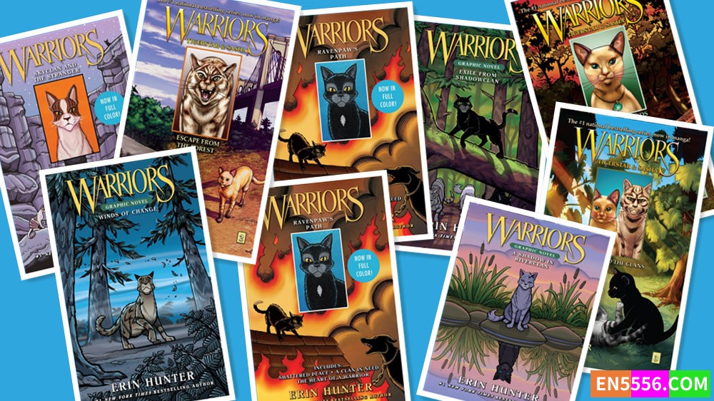 猫武士漫画 Warriors Graphic Novels - 15 Books - Erin Hunter 漫画书4396 作者:英语小助手 帖子ID:278705 