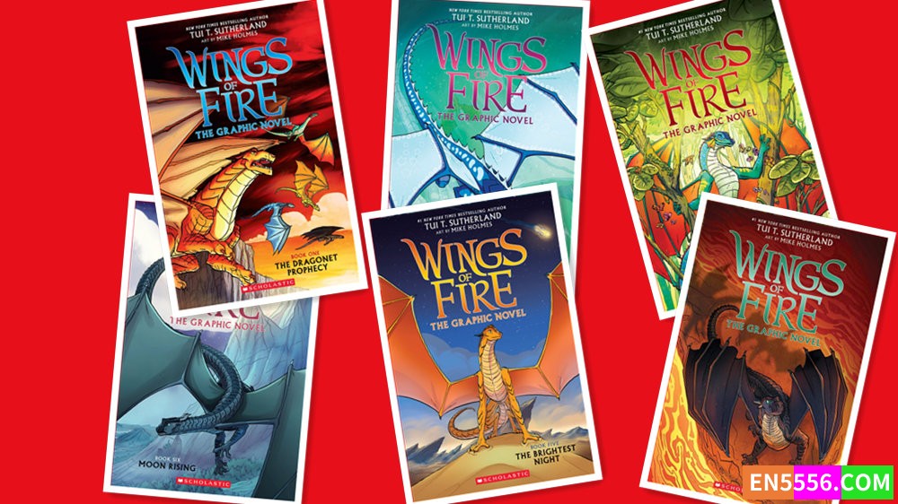火之翼漫画 Wings of Fire Graphic Novel Series 1-6 - Tui T. Sutherland 漫画cbr+pdf8886 作者:英语小助手 帖子ID:278717 