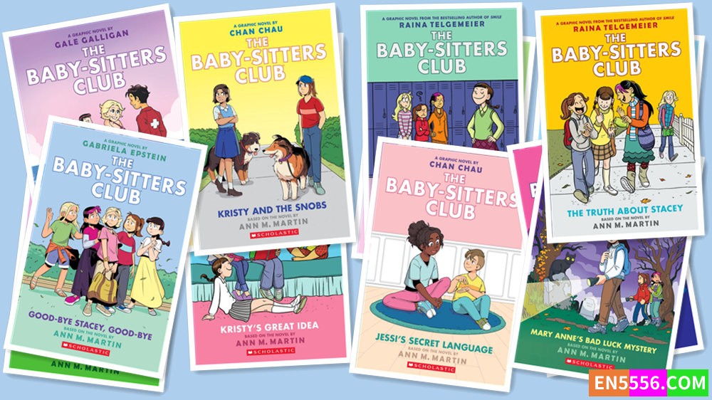 Baby-Sitters Club Graphic Novel Series 1-13 - 电子书漫画 cbr3520 作者:英语小助手 帖子ID:278718 