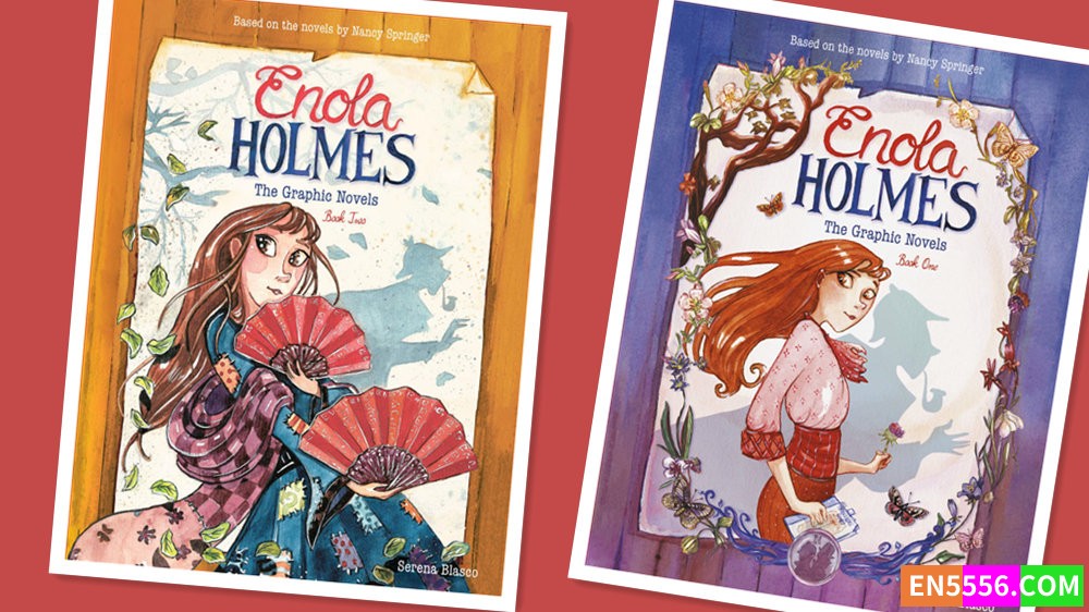 Enola Holmes The Graphic Novels Series 1-2 -  Serena Blasco 电子书漫画 -  (6 Books)2070 作者:英语小助手 帖子ID:278719 