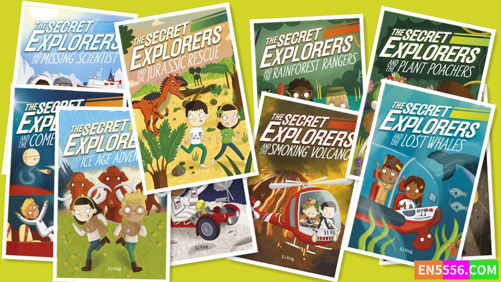 The Secret Explorers Series 1-10 -  SJ King 电子书PDF7328 作者:英语小助手 帖子ID:278720 