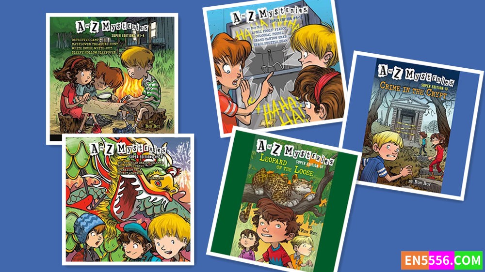 A to Z Mysteries Super Edition Series 1-14 - Ron Roy 有声书音频mp3+电子书4487 作者:英语小助手 帖子ID:278740 