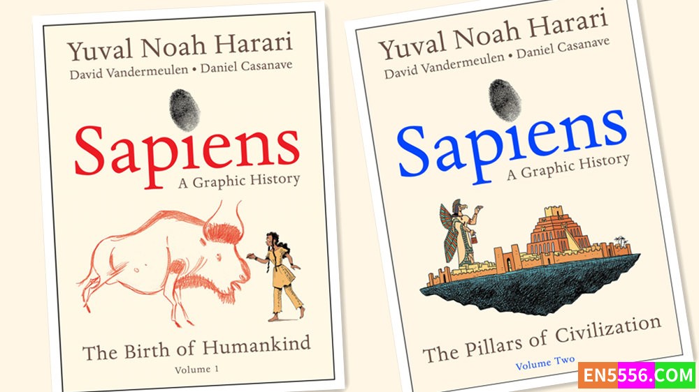 Sapiens - A Graphic History Series - Yuval Noah Harari电子书漫画pdf - Amazon Editors' pick: Best History 亚马逊编辑选择最佳历史类图书4300 作者:英语小助手 帖子ID:278773 