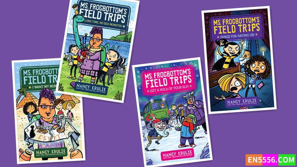 Ms. Frogbottom's Field Trips Series 1-4 - Nancy Krulik - 电子书mobi+epub363 作者:英语小助手 帖子ID:278823 