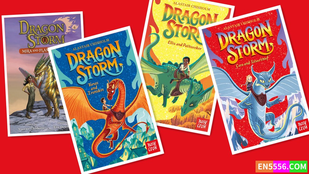 Dragon Storm Series 1-4 - Alastair Chisholm 电子书mobi+epub - 亚马逊编辑推荐最佳童书：6-8岁7248 作者:英语小助手 帖子ID:278875 