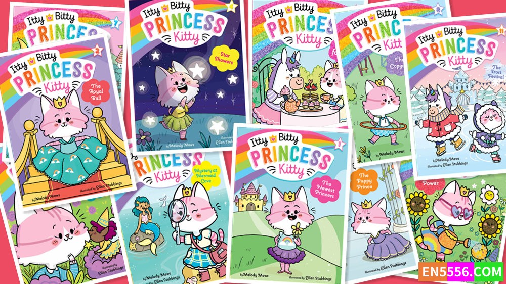 Itty Bitty Princess Kitty Series 1-12 缺5 - Melody Mews 电子书mobi+epub8169 作者:英语小助手 帖子ID:278977 