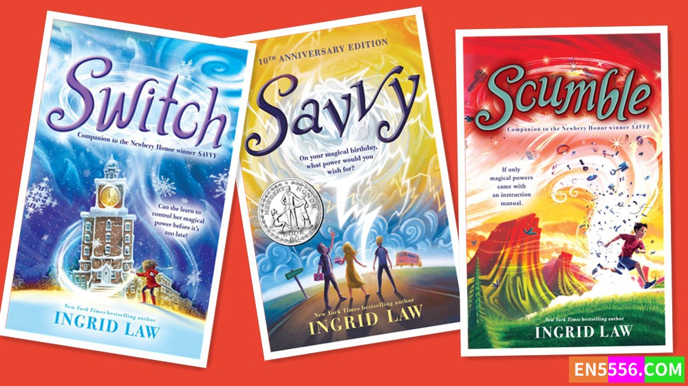 Savvy Series 1-3 - Ingrid Law 有声书音频Mp3+电子书 - 纽伯瑞儿童文学奖106 作者:英语小助手 帖子ID:278982 