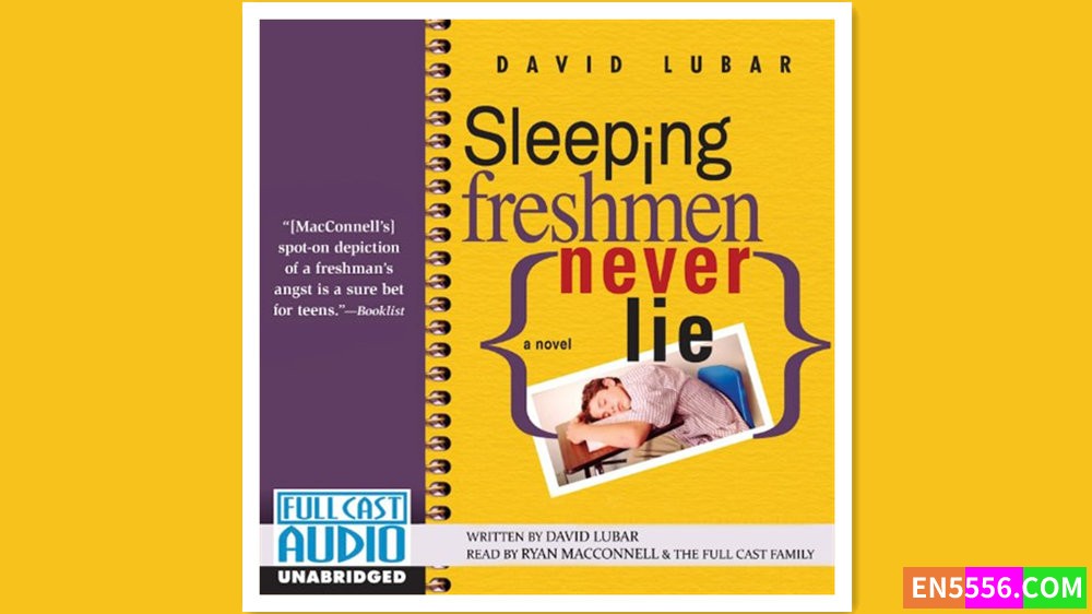 Sleeping Freshmen Never Lie - David Lubar 有声书音频MP3+电子书2959 作者:英语小助手 帖子ID:279123 